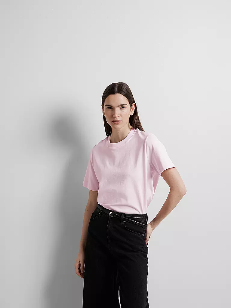 SELECTED FEMME T-Shirt Boxy Fit SLFESSENTIAL pink