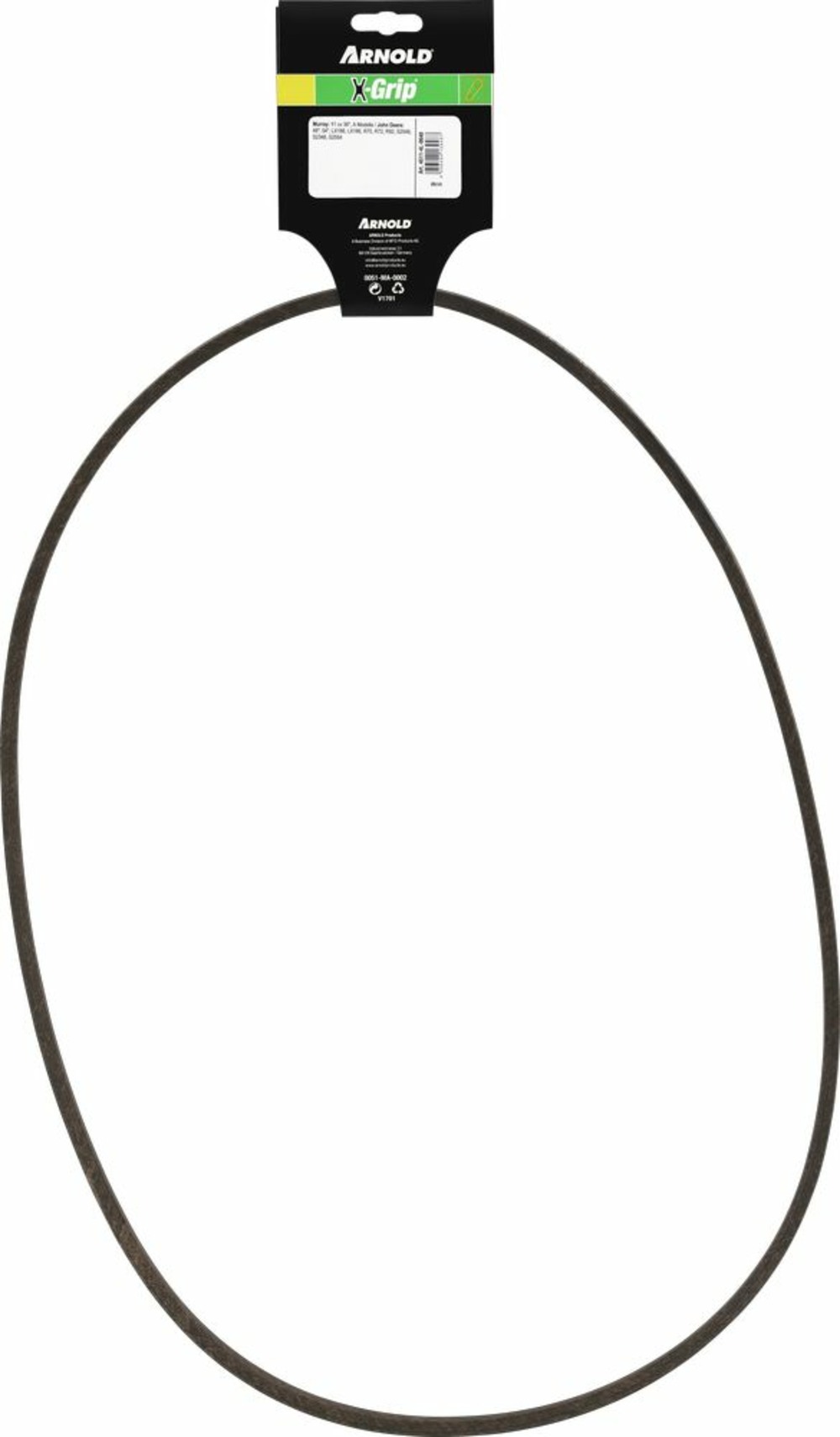 Courroie trapézoïdale x-grip v de type 4l640