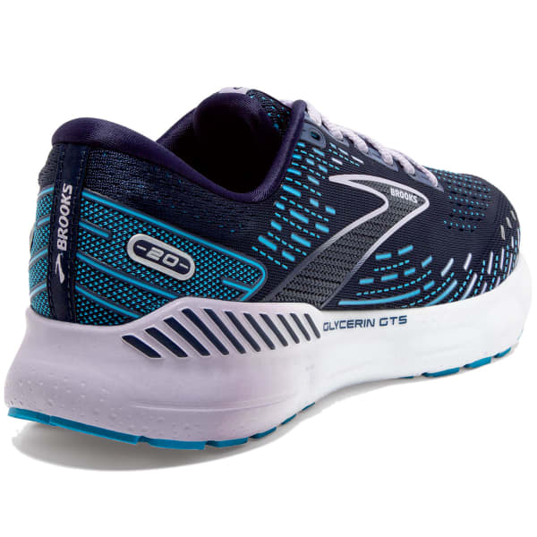 Chaussure running BROOKS GLYCERIN GTS 20 W PEACOAT/OCEAN/PASTEL LILAC