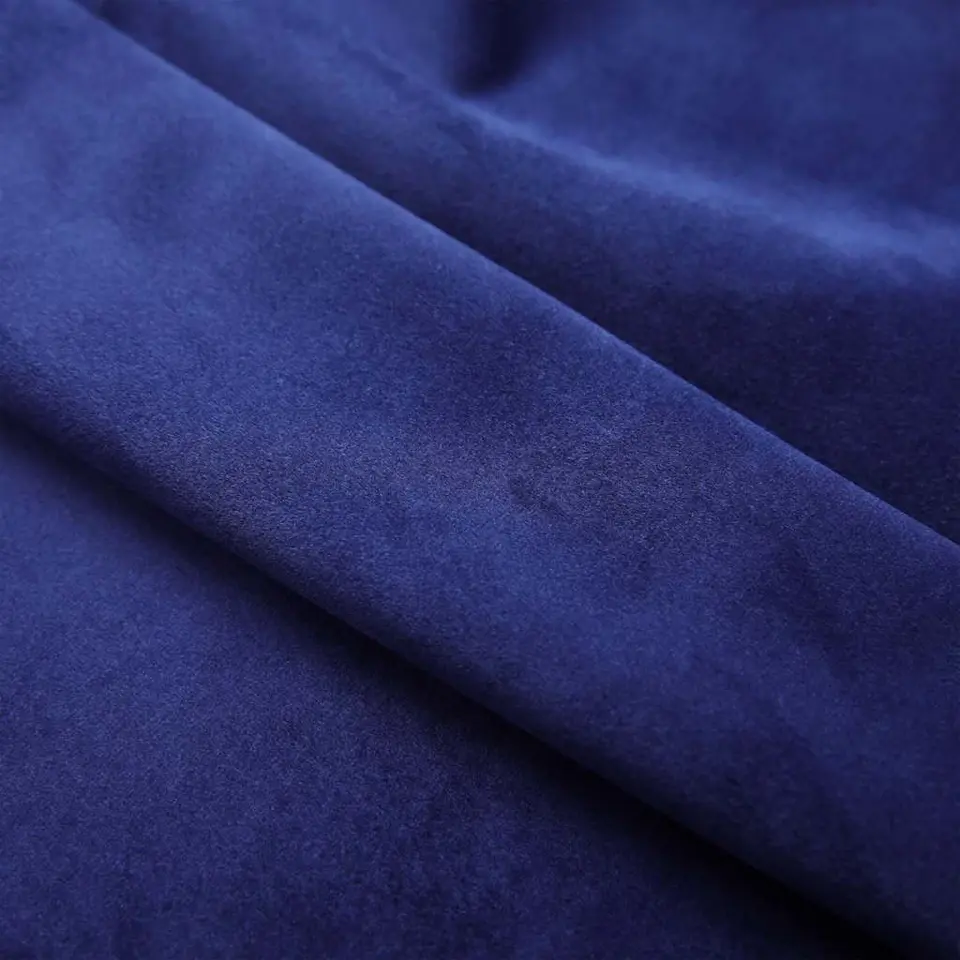 vidaXL - Gordijn - Blauw - Fluweel - 140 x 245 cm - 2 stuks