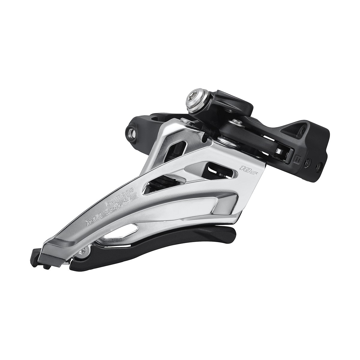 Shimano Deore M4100 Forskifter til 2 klinger Klampemontering