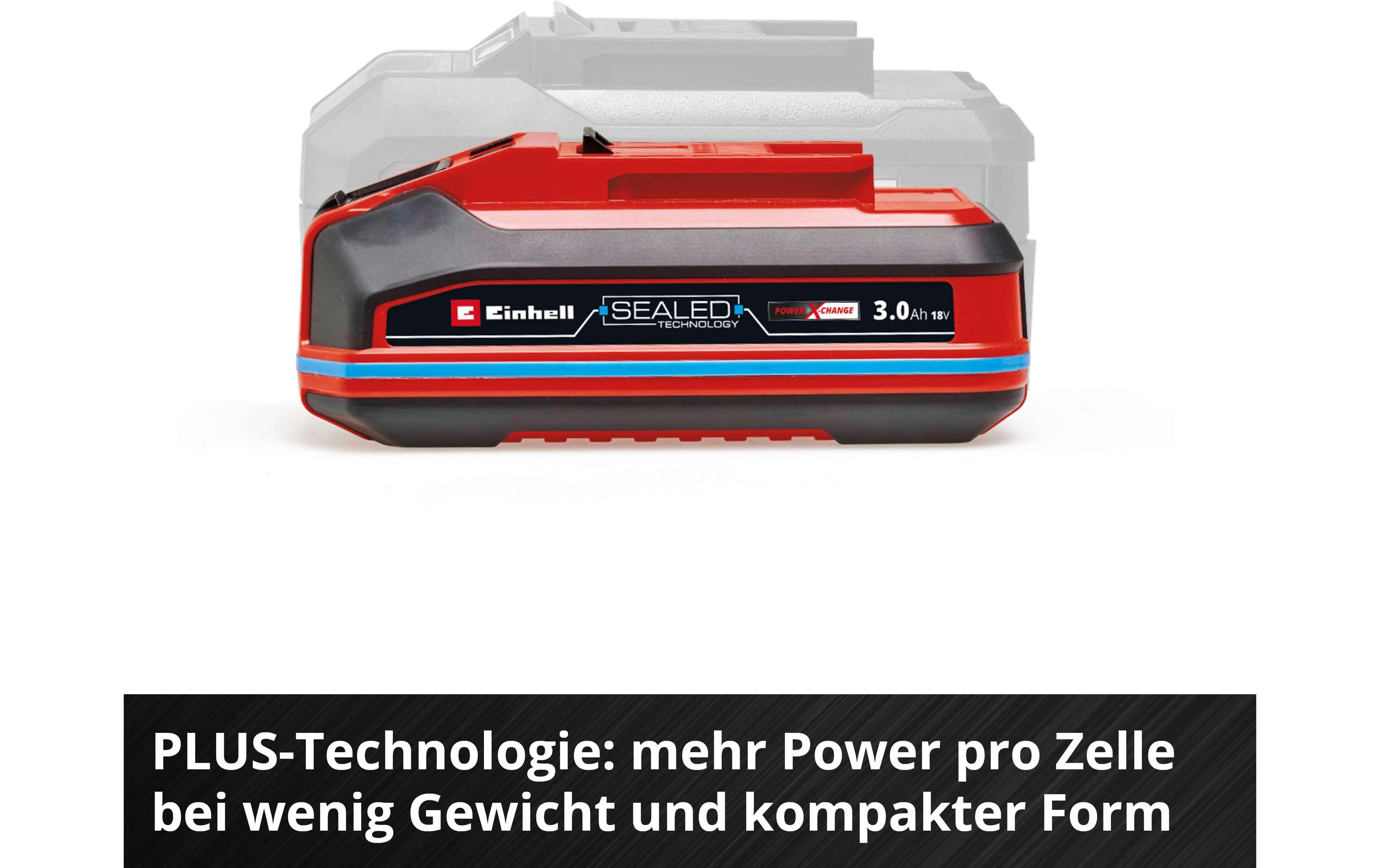 Akku 18 V 3.0Ah SEALED PXC Plus A1Universell einsetzbarer Akku für die gesamte Einhell PXC-Produktfamilie