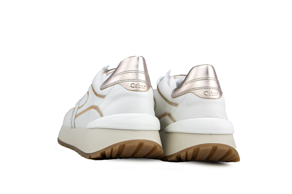 Gabor Sneaker Latte Puder Nappa