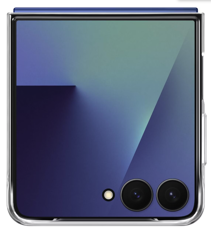 Galaxy Z Flip7 Hardcase Hülle Clear Cover (EF-AF766CTEGWW) - Transparent