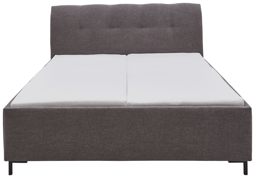 Polsterbett SIZELESS grau