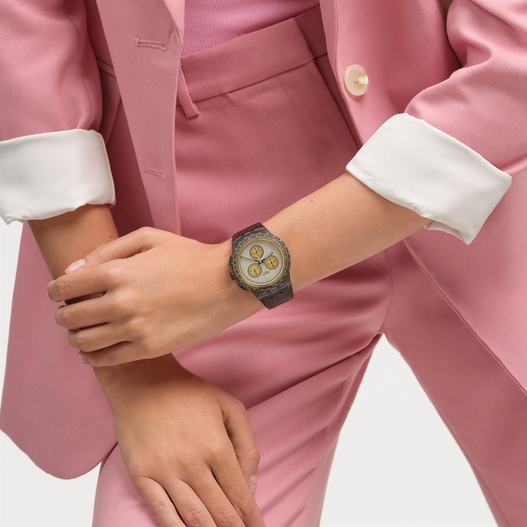 Swatch Original Chrono Golden Radiance