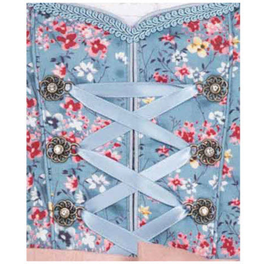 Nübler Kinderdirndl 3-teilig Jule Blau