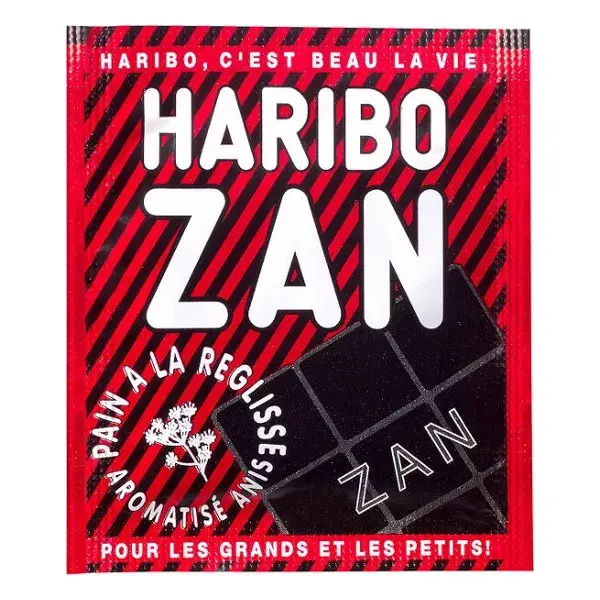 Haribo Zan Balas de Alcaçuz com Sabor de Anis 12g