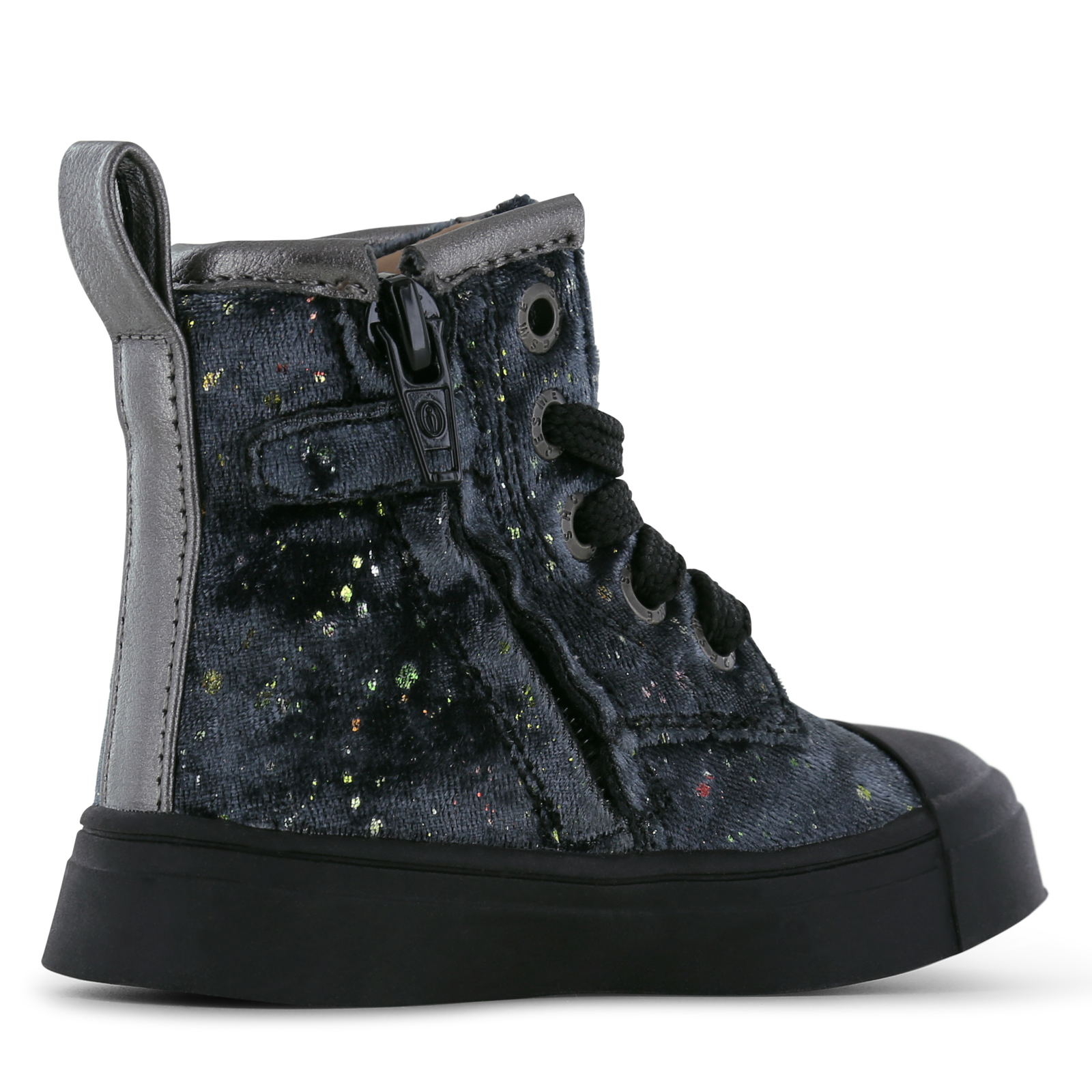 Shoesme blauer Schnürschuhe mit Punkt