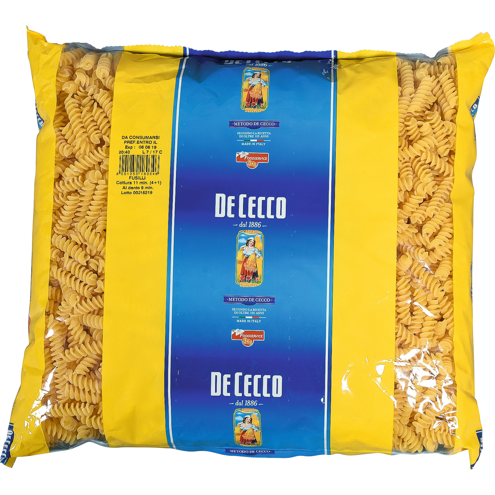 De Cecco Fusilli 3 kg