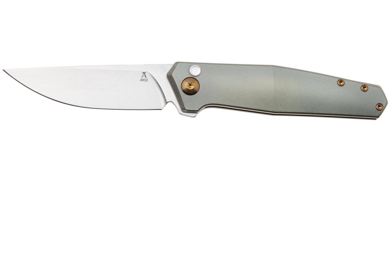 Ansø of Denmark Toko TOKO-CR-AM, Stonewashed RWL34, Cuprum Titanium zakmes, Jens Ansø design