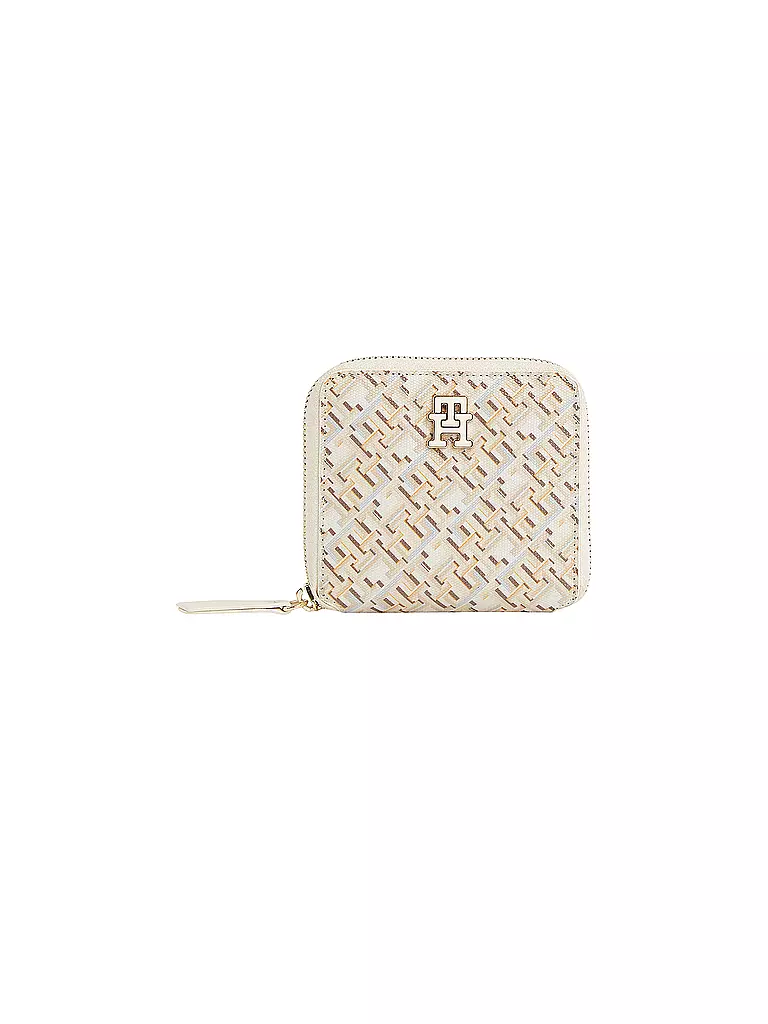 TOMMY HILFIGER Geldbörse TH MONOPLAY beige