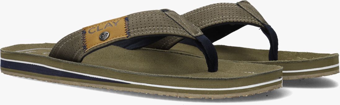 CLAY groene clay slippers clay001