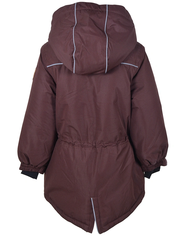 Winter-Parka TWILL G in puce brown