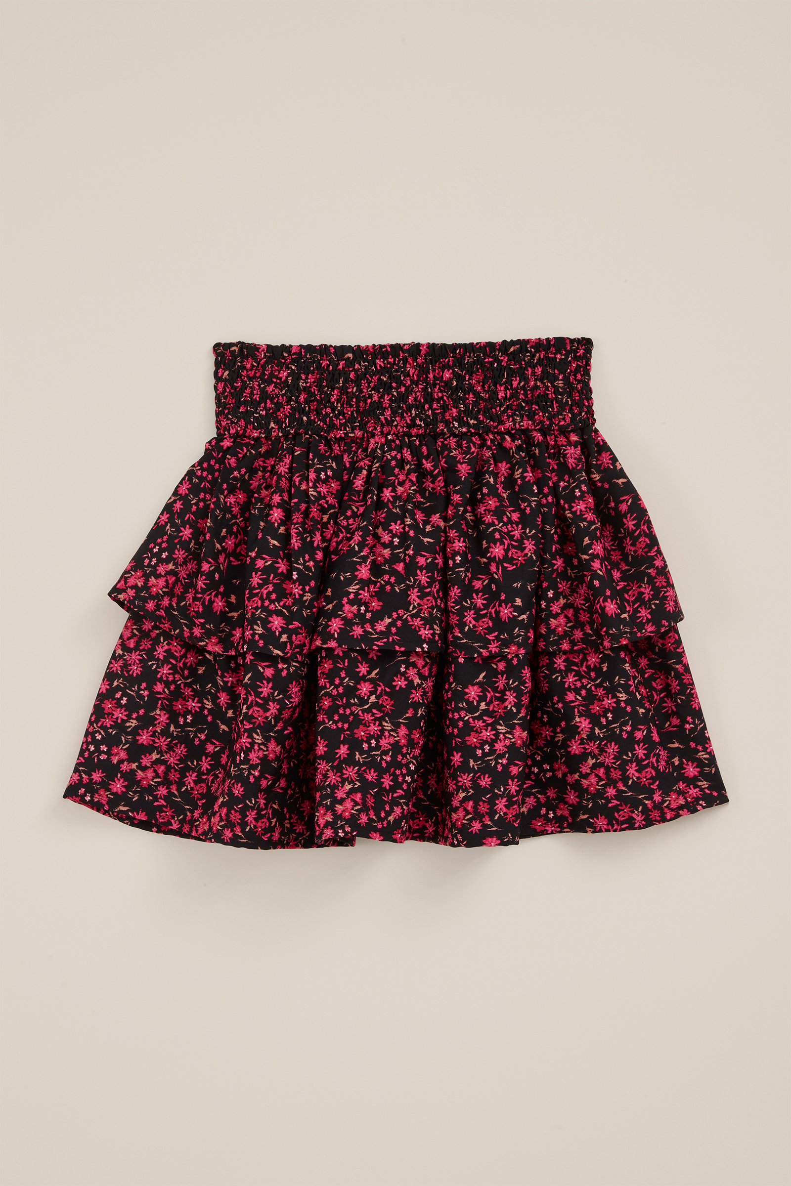 Meisjes rok met dessin WE Fashion Felroze