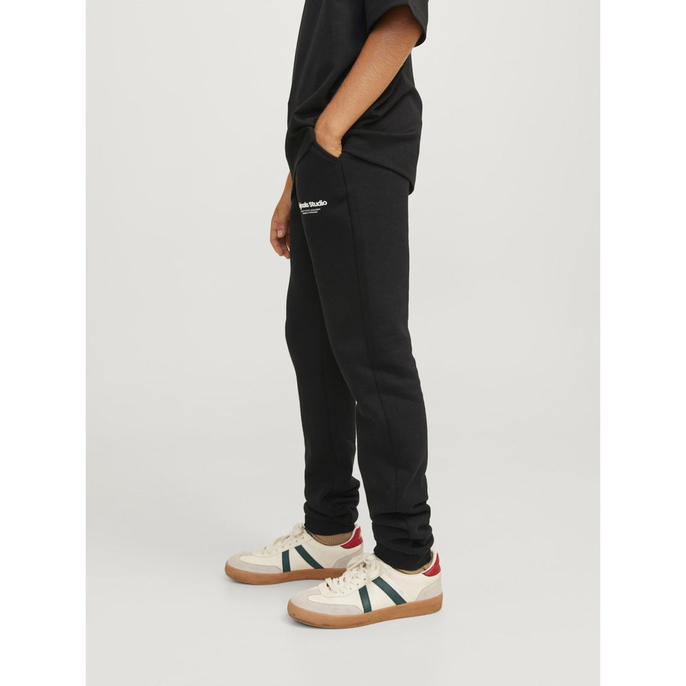 Køb Jack & Jones Junior Black Gordon Vesterbro Cuffed Sweatpants Noos