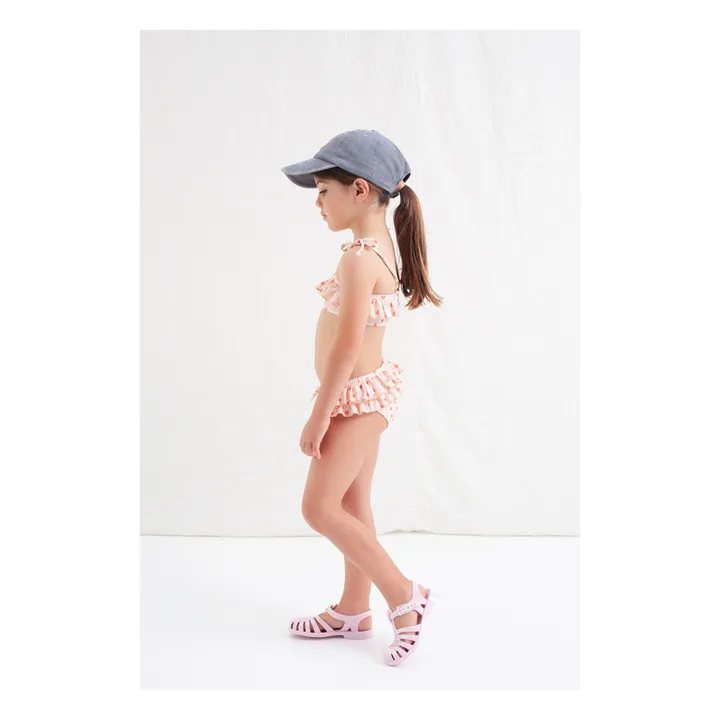 Tocoto Vintage Maillot de Bain Cœur | Rose pâle