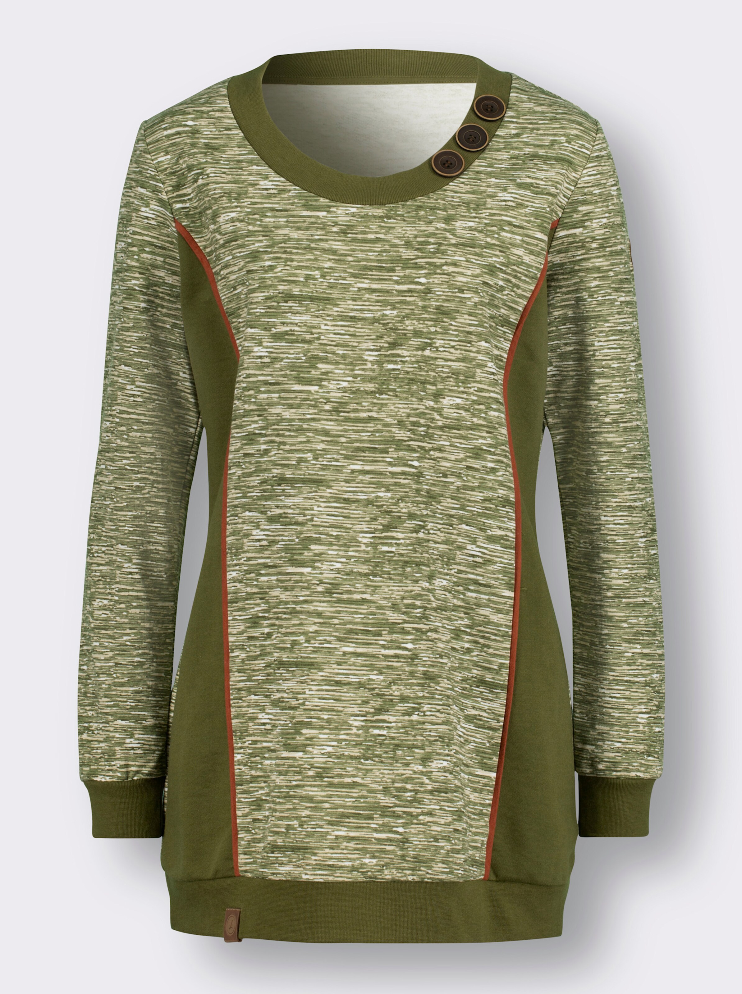 Sweatshirt in Longform