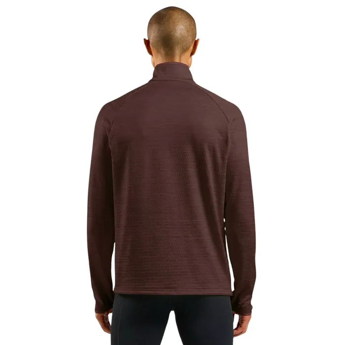 Odlo Midlayer 1/2 Zip Run Easy Shirt Heren