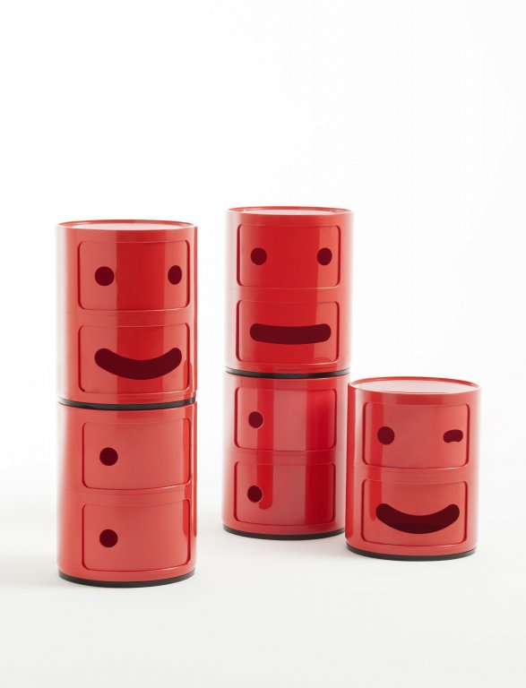 Kartell Componibili Smile kast A (2 comp.)