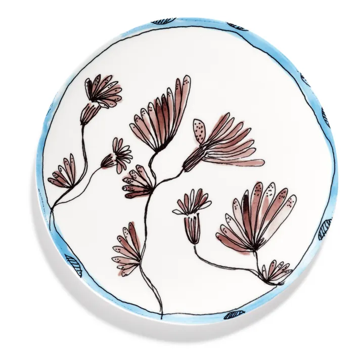 Serax Assiettes Camelia, Serax for Marni - Set de 2 | Aubergine