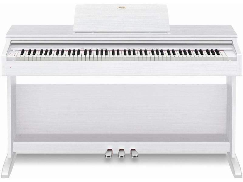 Casio E-Piano CELVIANO AP-270WE Weiss E-Piano mit gewichtetem Tri-Sensor-Scaled-Hammer-Action-Keyboard II mit 88 Tasten