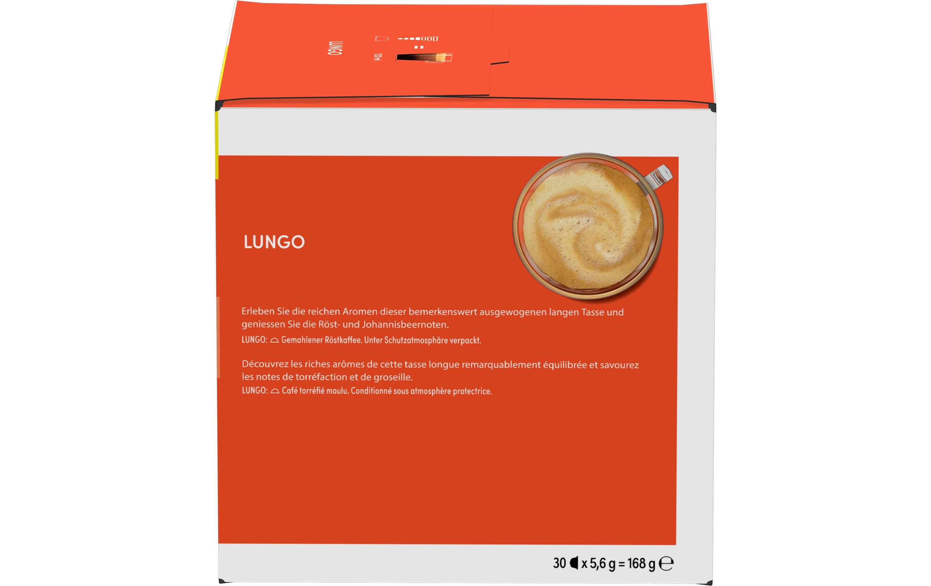 Kaffeekapseln Dolce Gusto Lungo 30 StückKaffee Lungo Kapseln
