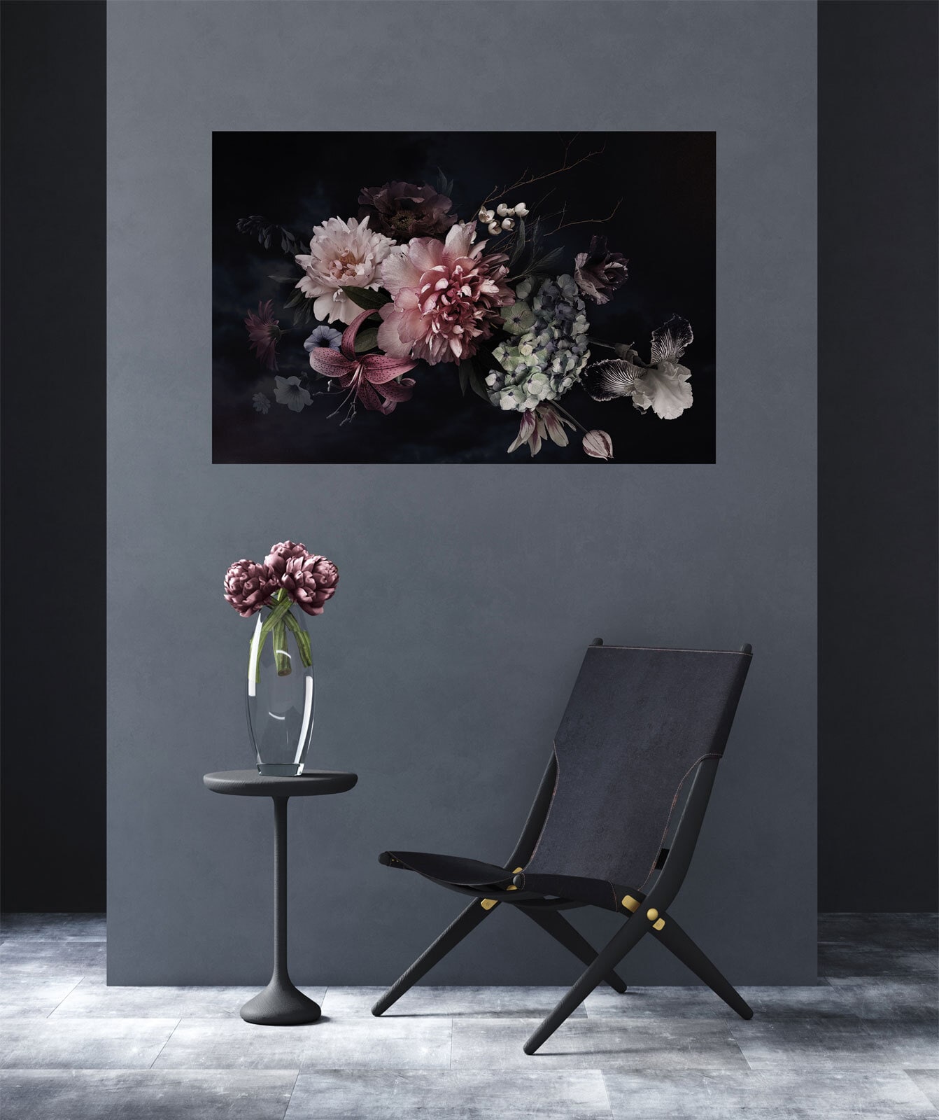 BÖNNINGHOFF Bild BLUMEN 118 x 78 cm