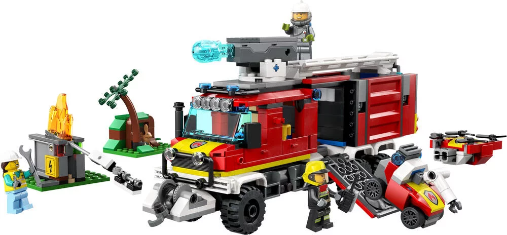 LEGO®CITY 60374 - LE CAMION D’INTERVENTION DES POMPIERS