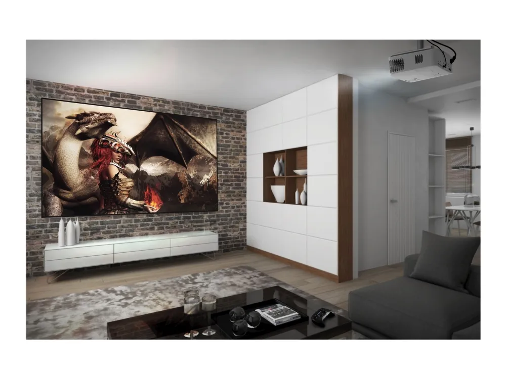 Optoma UHD38x - DLP-projektor - 3D - 4000 lumen - 3840 x 2160 - 16:9 - 4K