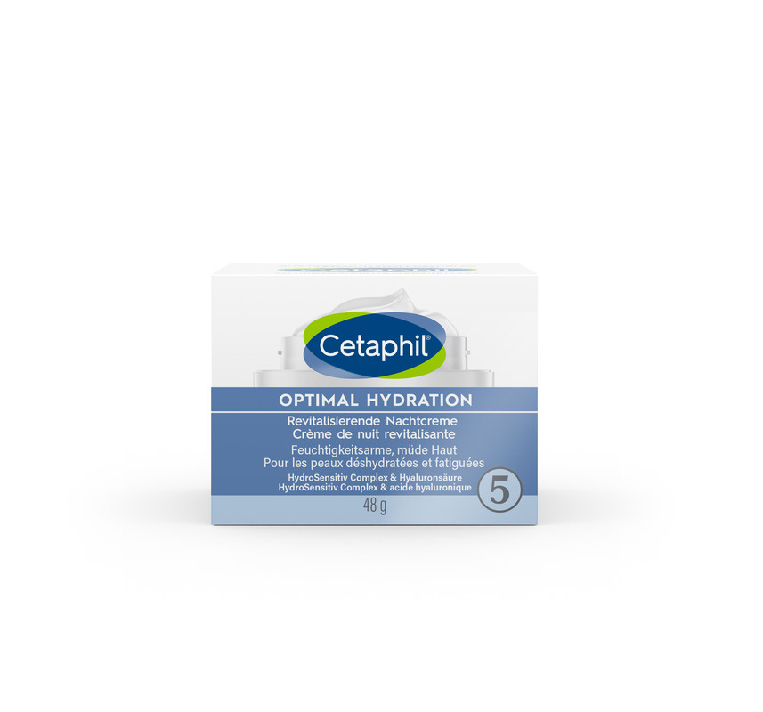 CETAPHIL Optimal Hydration Creme revitalisierende Nachtcreme Topf 48 g