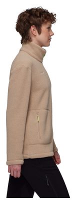 Veste Polaire Femme Mammut Falera Beige