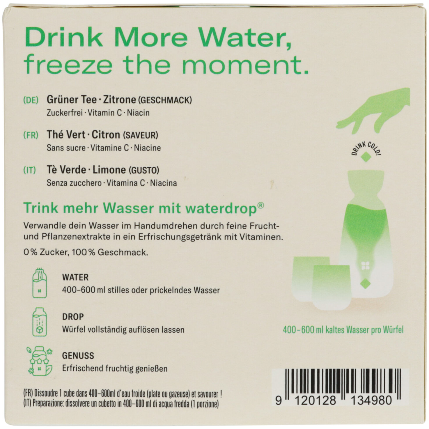waterdrop Microdrink Eistee Zitrone 12 Stück