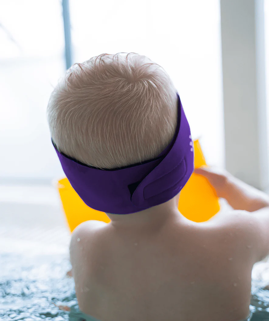 Watery earband til børn - Raider - Lilla