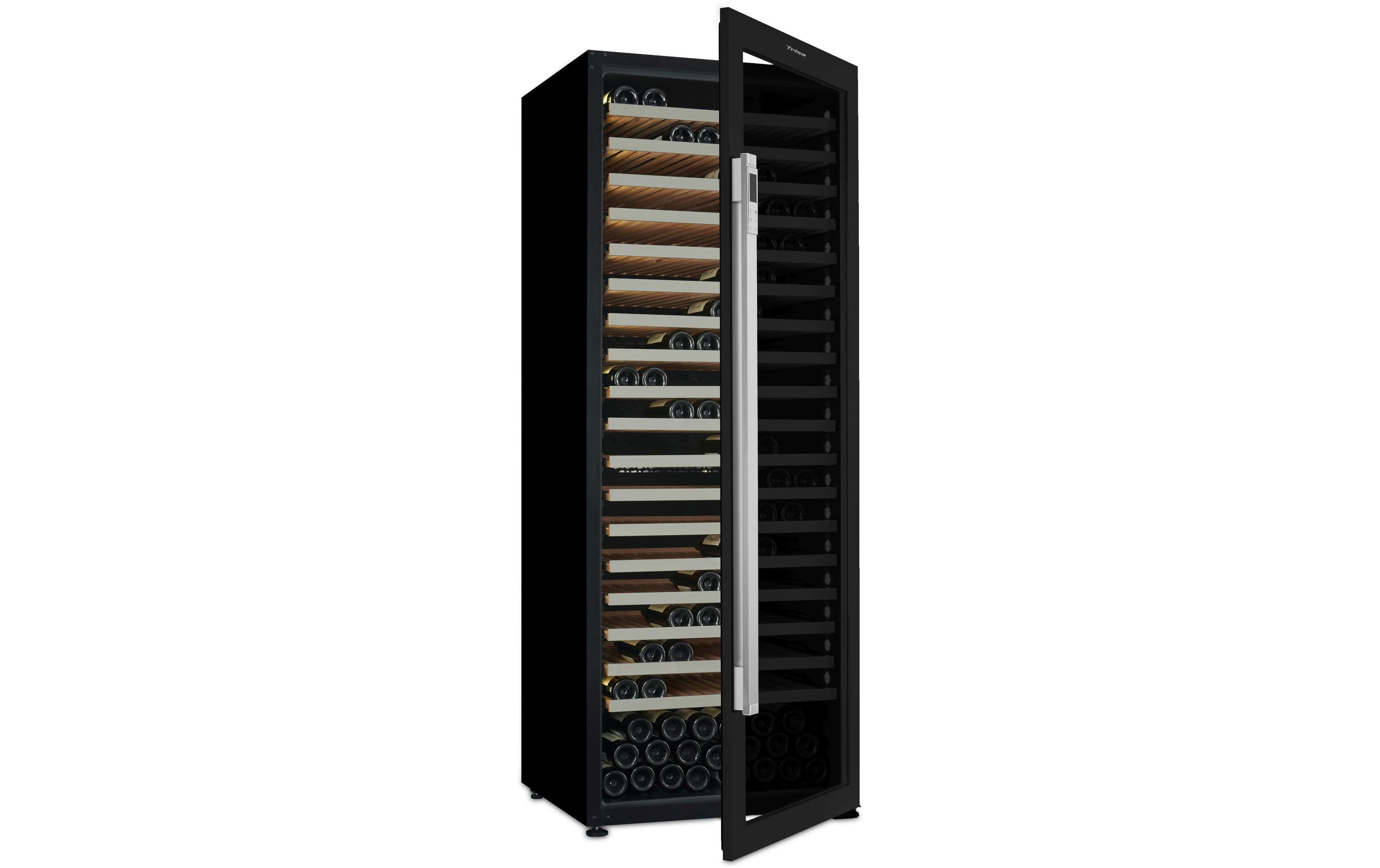 Weinklimaschrank 7804.6845 Schwarz, Rechts<br>Weinschrank mit Temperaturanzeige und Touch Display