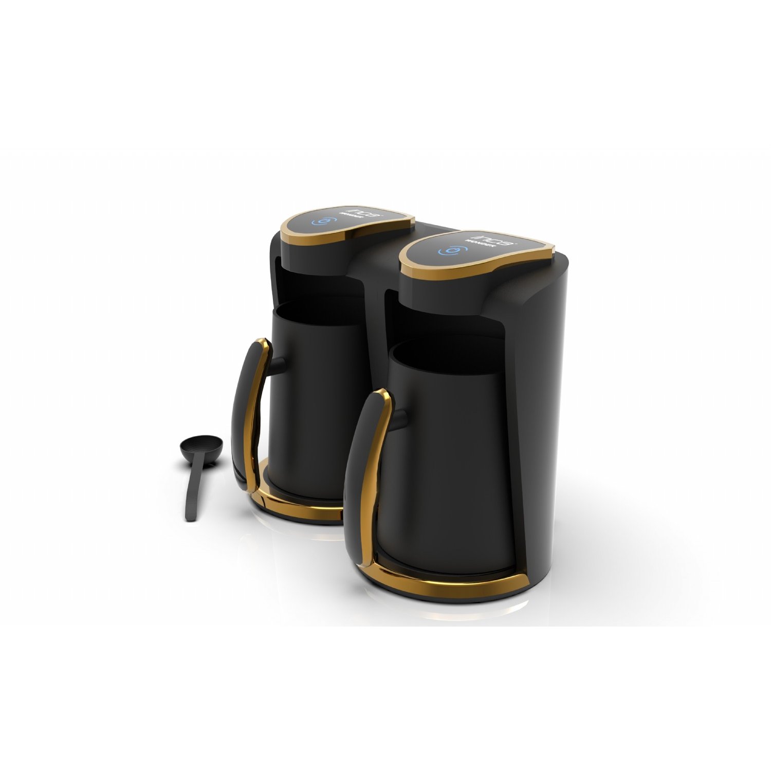 Turkische Kaffeemaschine Duo Wonder Serie IKM-02 Mokka