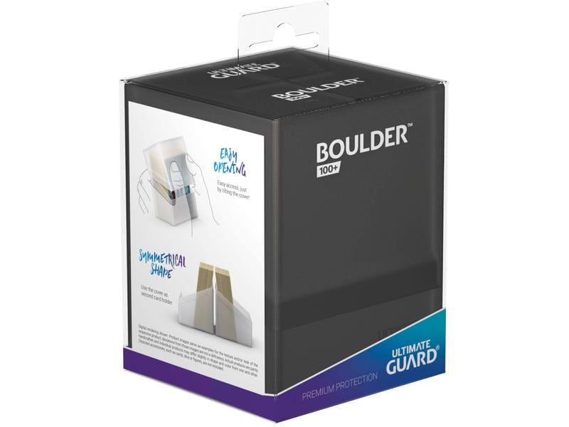 Ultimate Guard Kartenbox Boulder Deck Case Standardgrösse 1 Handliche und feste Kartenbox mit Soft-Touch-Oberfläche