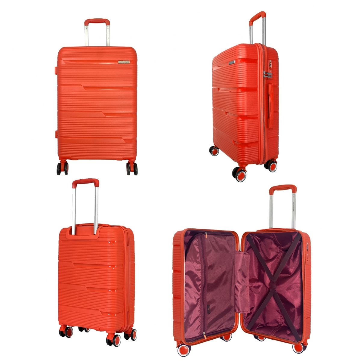 David Jones Valise moyenne rigide David Jones PETE TSA 65cm