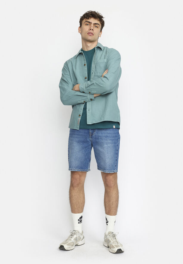 RVLT - Revolution Casual Shirt Dustgreen