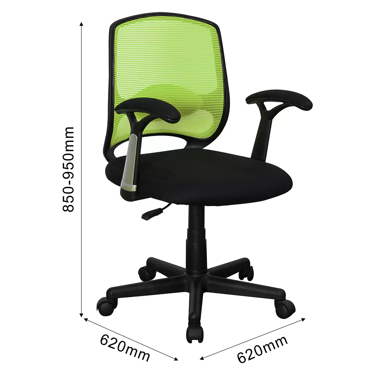 Bürostuhl Palermo grün,schwarz