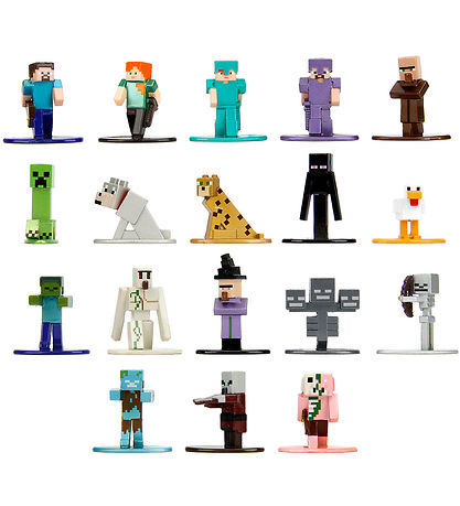 Jada Figuren - 18 st. - Minecraft Multi-Pack Nanofigs