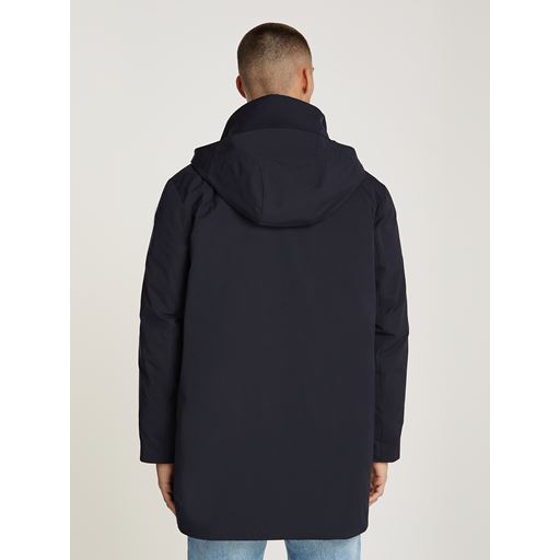 Calvin Klein Tachnical Twill Parka Frakke, Night Sky, L
