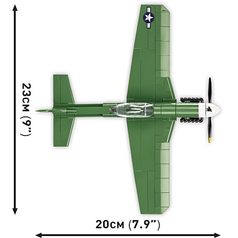 Cobi WWII P-51D Mustang fly 5860