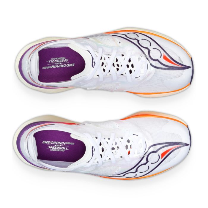 Saucony Dame Løbesko Endorphin Elite Hvid