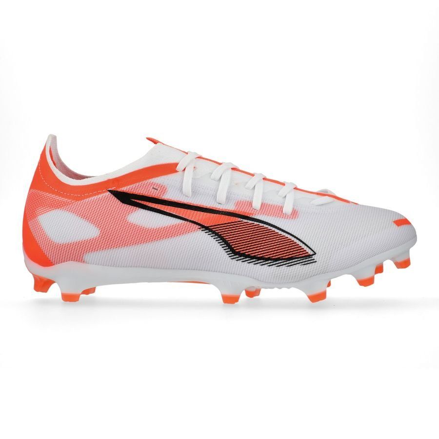 PUMA Ultra 5 Match FG/AG Unlimited - Blanc/Noir/Glowing Red
