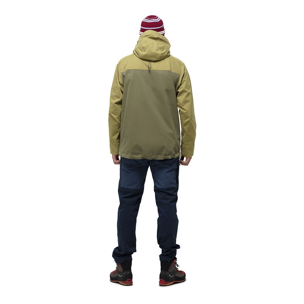 Norrona SVALBARD COTTON - Anorak Homme olive drab