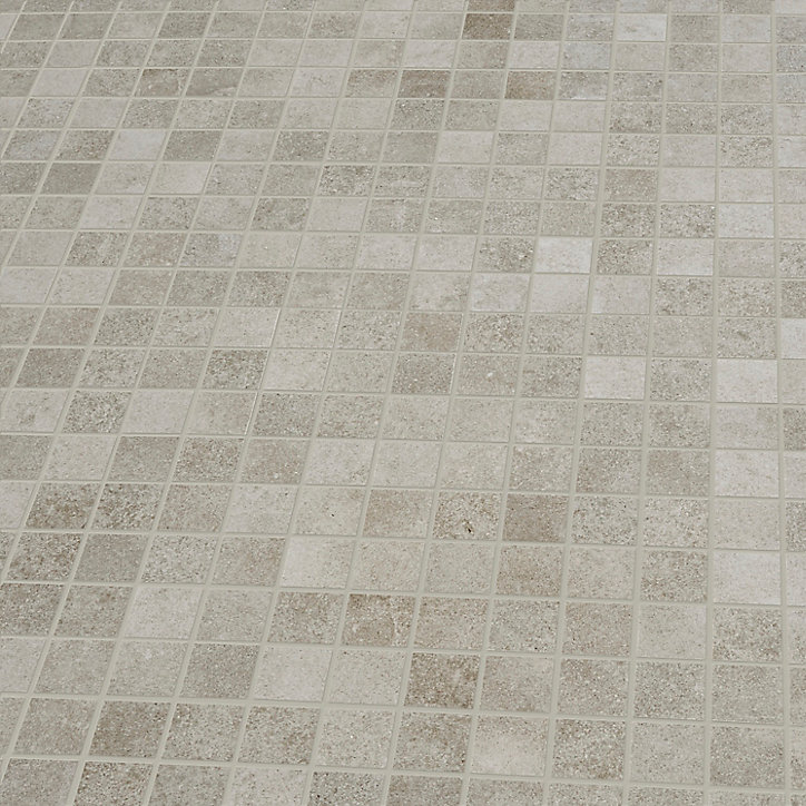 Mosaïque gris moyen 30x30cm Kontainer