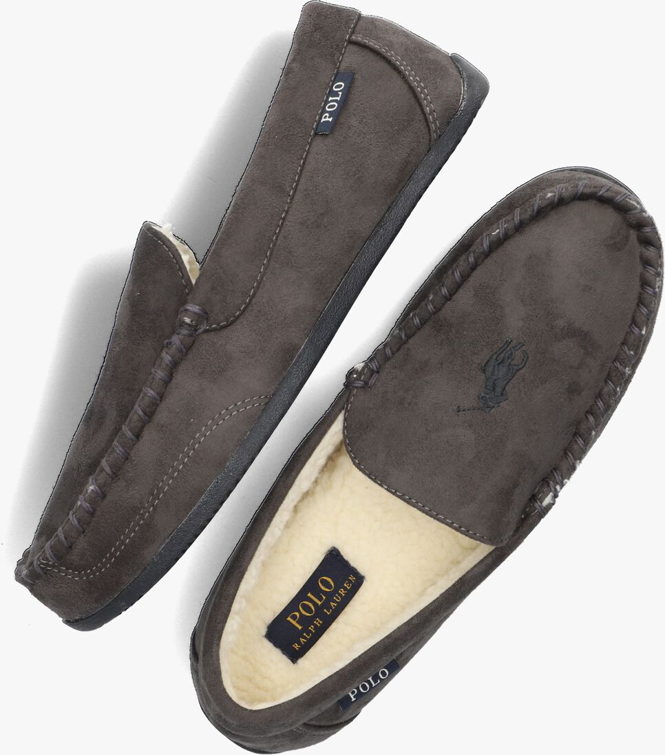 POLO RALPH LAUREN grijze polo ralph lauren pantoffels declan