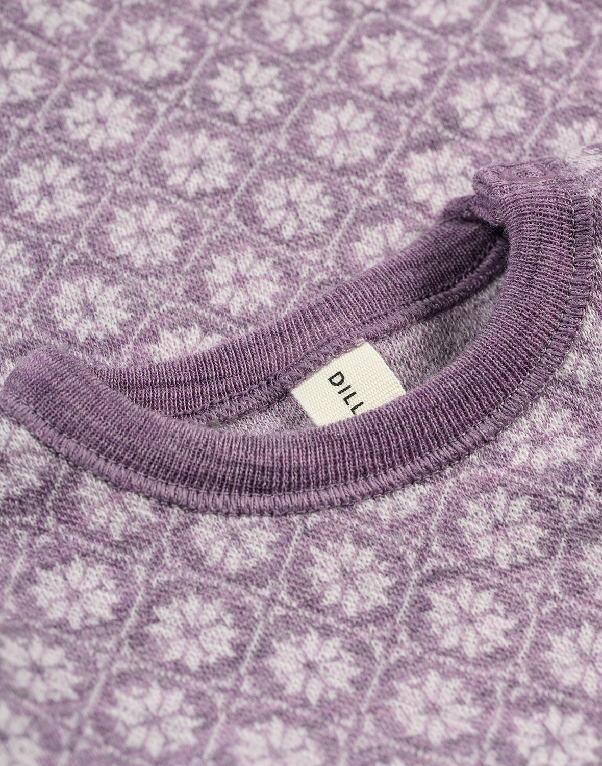 Shirt met Scandinavisch patroon voor baby’s