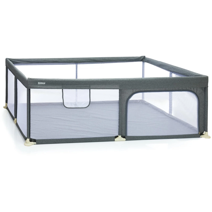 fillikid Laufgitter Rio XL grau 180 x 120 cm
